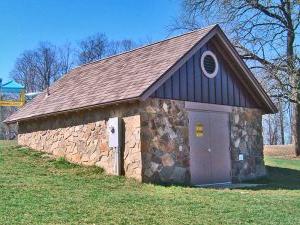 Riverside Park Sprayground Pump House - Lynchburg, Virginia